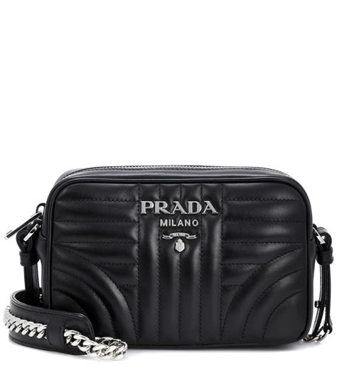 prada diagramme crossbody bag leather black|prada tessuto nylon crossbody bag.